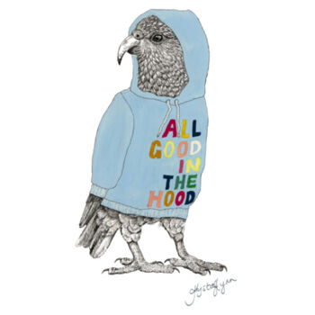All Good in the Hood - Cushion cover Design