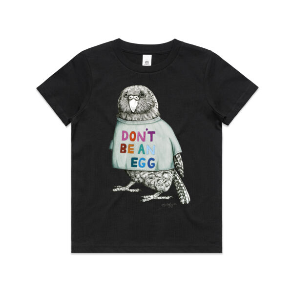 Don't Be an Egg - Kids Youth T shirt Thumbnail