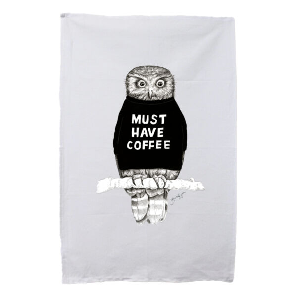 Must Have Coffee - Tea Towel Thumbnail