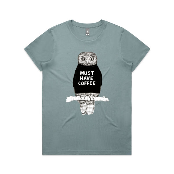 Must Have Coffee - AS Colour Womens Maple Tee Thumbnail